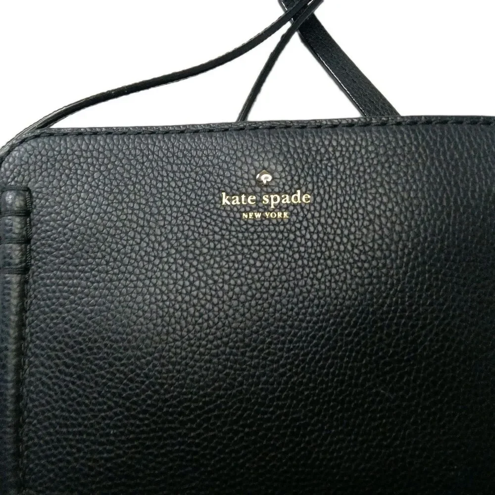 Kate Spade Orchard Street Crossbody Bag Black Leather